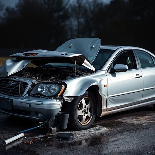 car crash damage