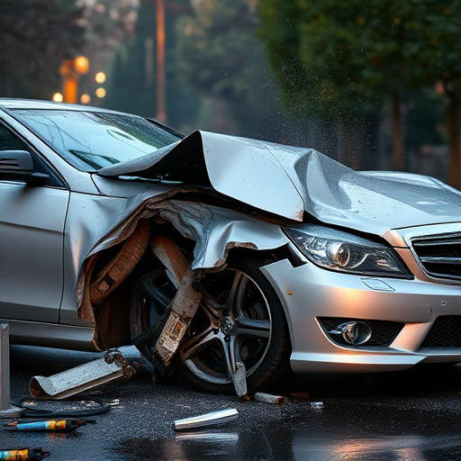 car crash damage