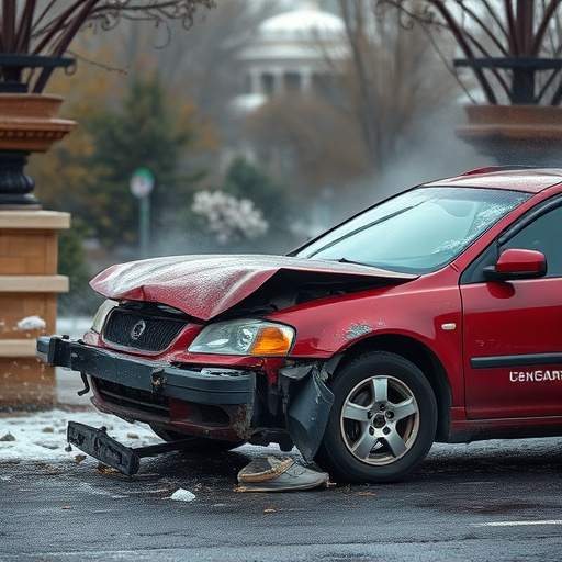 car crash damage