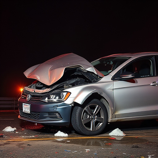 car crash damage