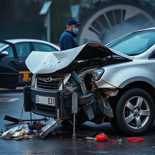 car crash damage