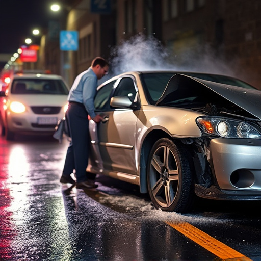 car crash damage