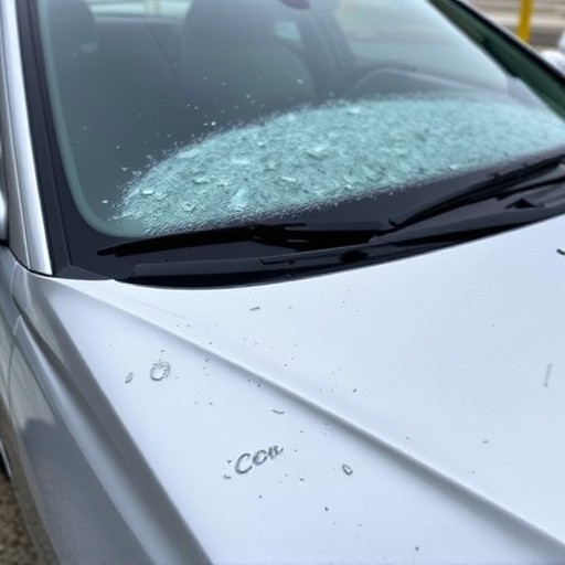 car hail damage repair