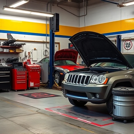 vehicle repair shop