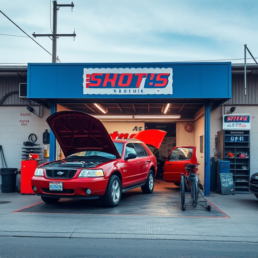 vehicle repair shop