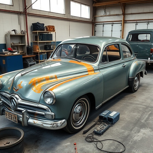 vehicle restoration process