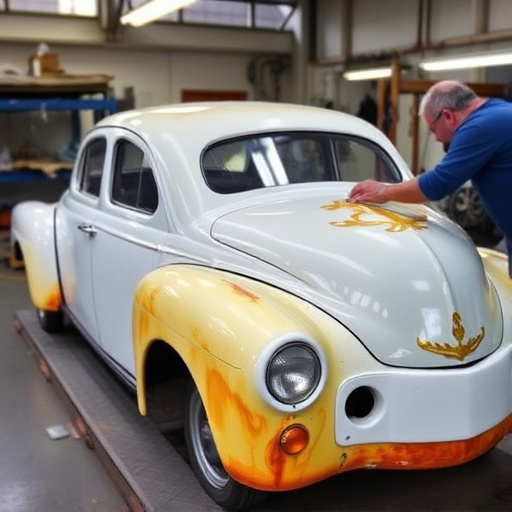 vehicle restoration process