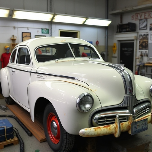 vehicle restoration process