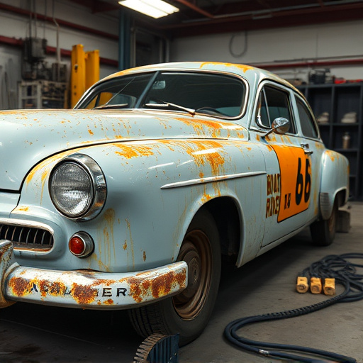 vehicle restoration process
