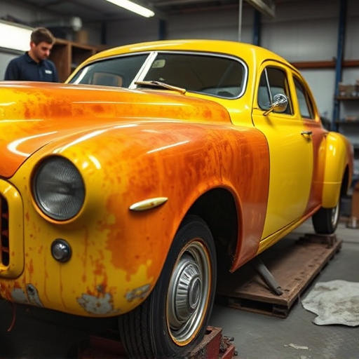 vehicle restoration process