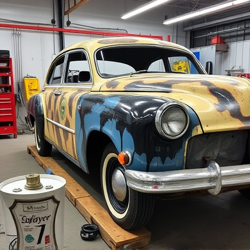 vehicle restoration process
