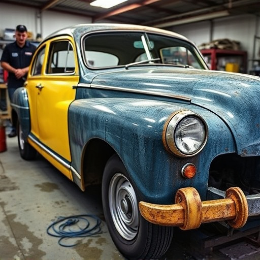 vehicle restoration process