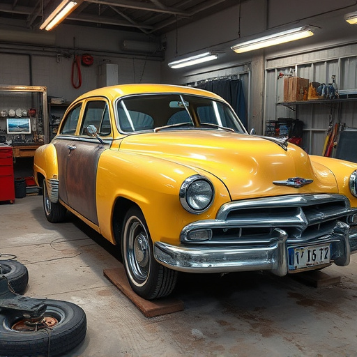 vehicle restoration process