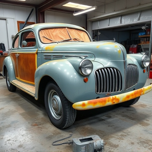 vehicle restoration process