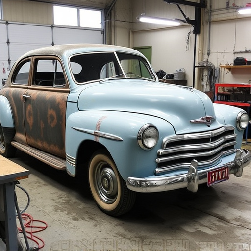 vehicle restoration process