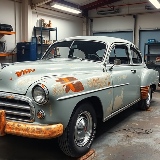 vehicle restoration process