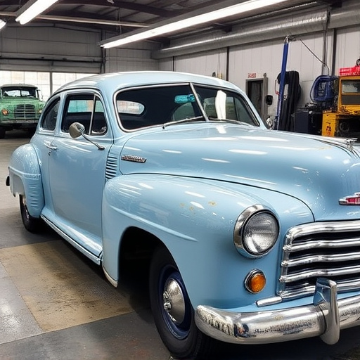 vehicle restoration process