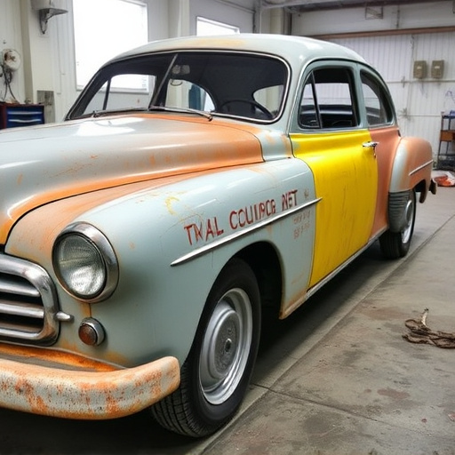 vehicle restoration process