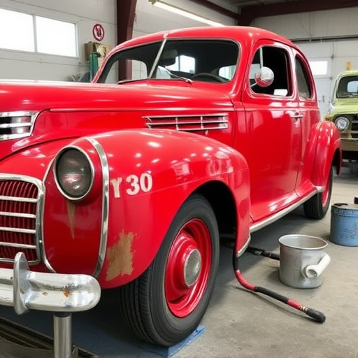 vehicle restoration process