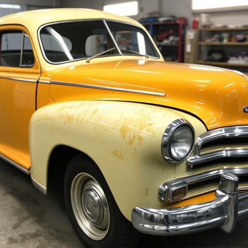 vehicle restoration process