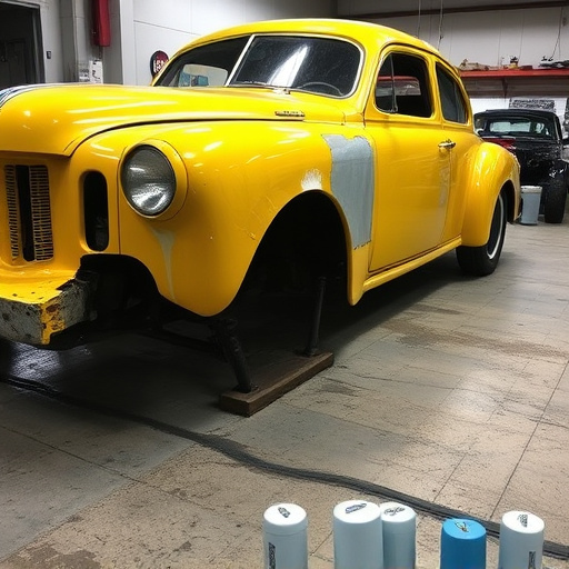vehicle restoration process