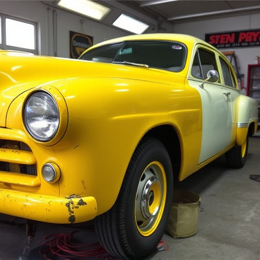 vehicle restoration process