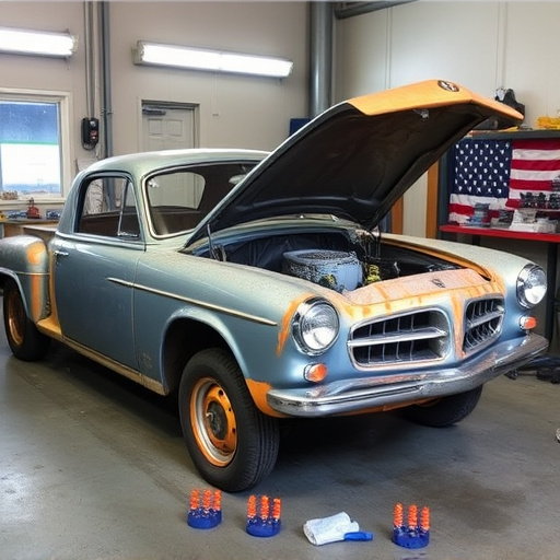 vehicle restoration process