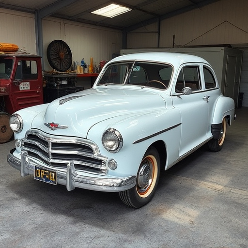 vehicle restoration process