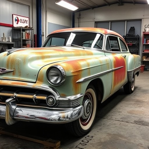 vehicle restoration process