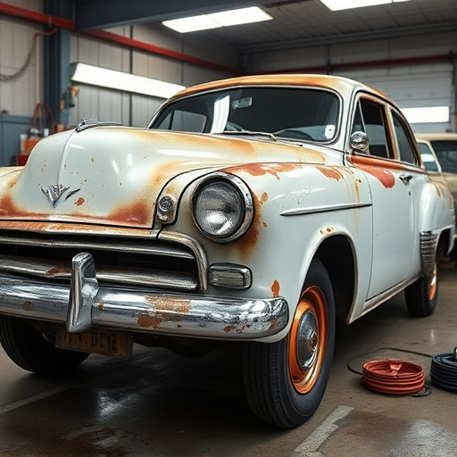 vehicle restoration process