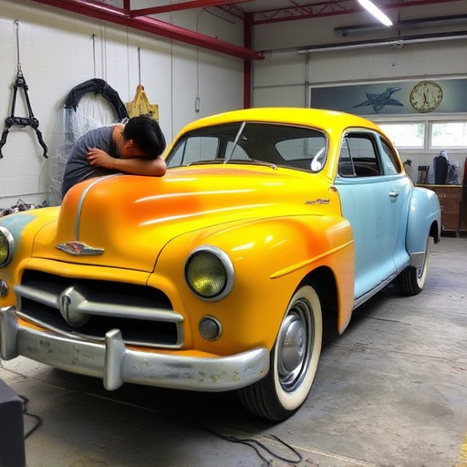 vehicle restoration process