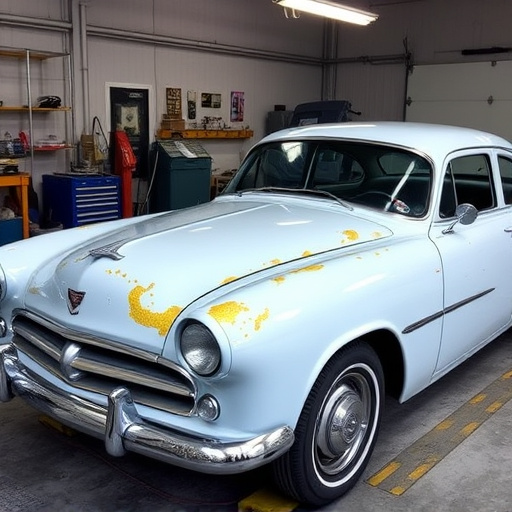 vehicle restoration process