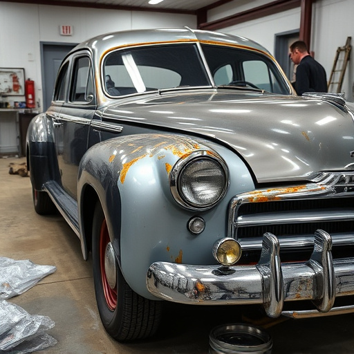 vehicle restoration process