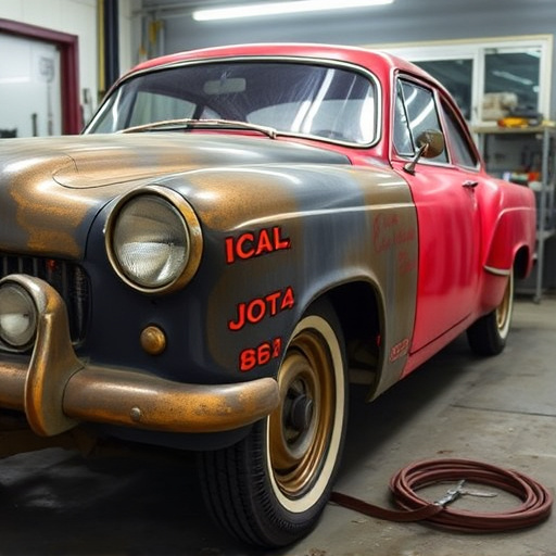 vehicle restoration process