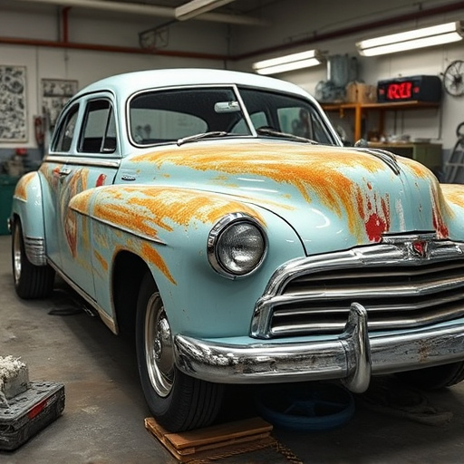 vehicle restoration process