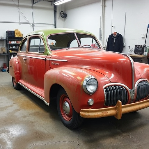 vehicle restoration process