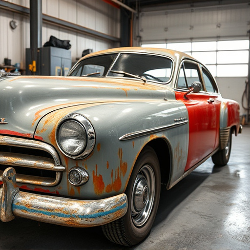 vehicle restoration process