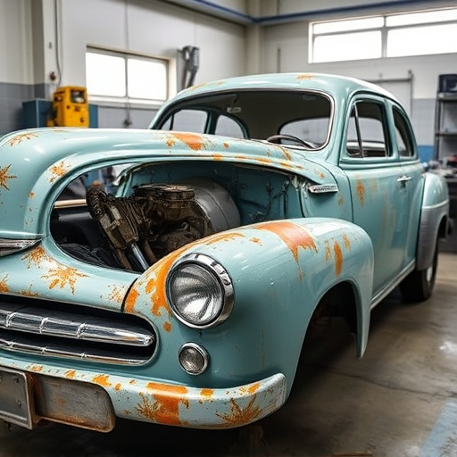 vehicle restoration process