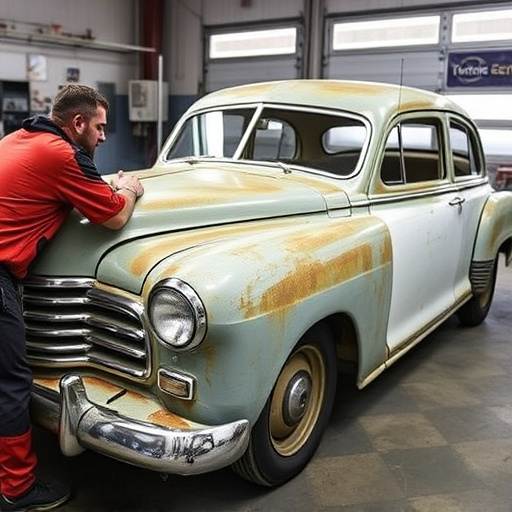 vehicle restoration process