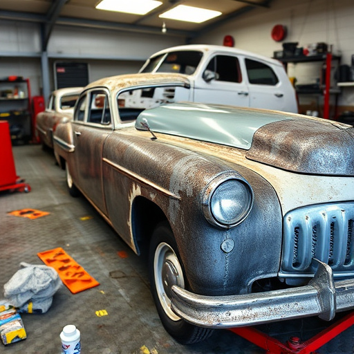 vehicle restoration process