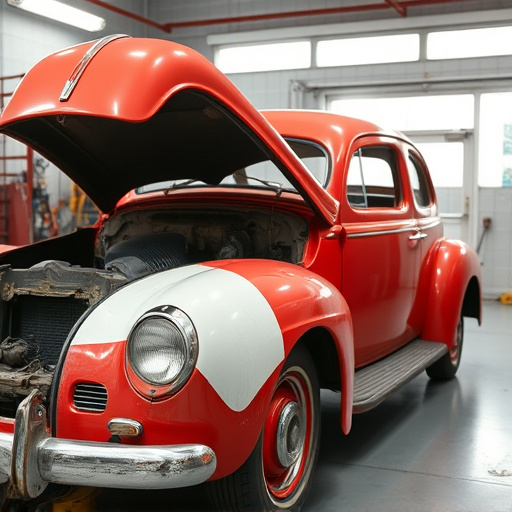 vehicle restoration process