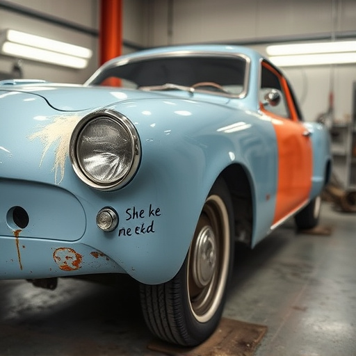 vehicle restoration process