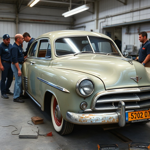 vehicle restoration process