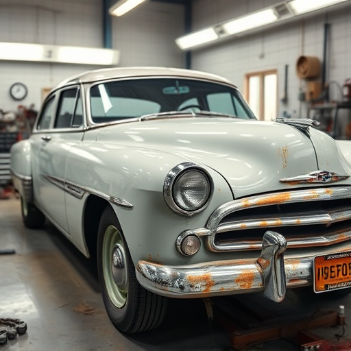 vehicle restoration process