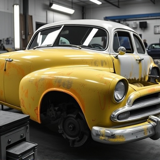 vehicle restoration process