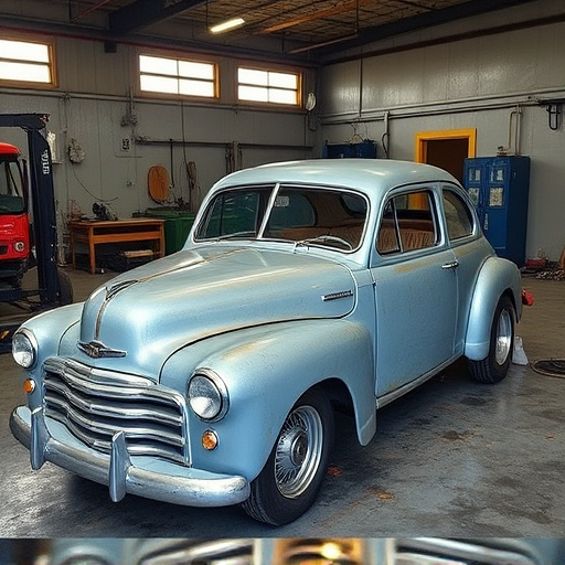 vehicle restoration process