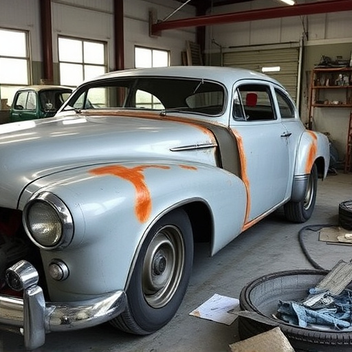 vehicle restoration process