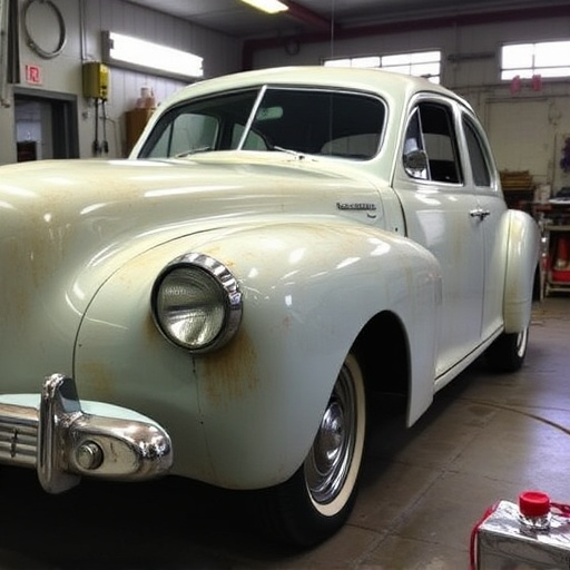 vehicle restoration process