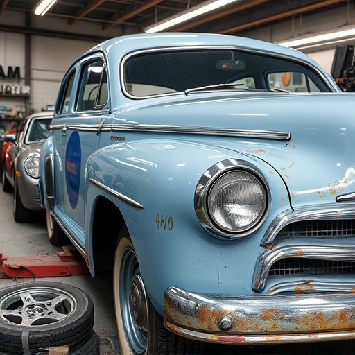 vehicle restoration process