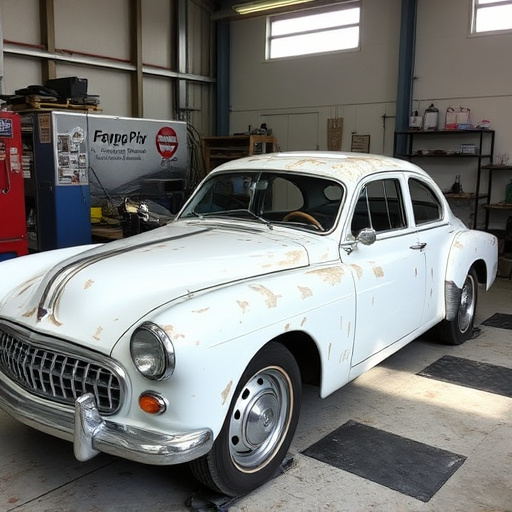 vehicle restoration process